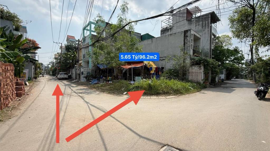 BÁN ĐẤT 2 NỀN GÓC MẶT TIỀN HẺM 47 TRƯỜNG LƯU, THỦ ĐỨC, 95M2 GIÁ ĐẦU TƯ 5,55 TỶ